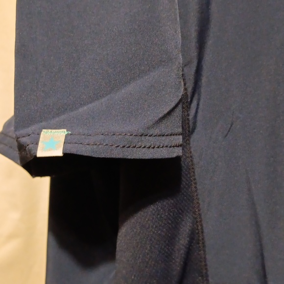 WOMENS SCRUBSTAR UNIFORM TOP SIZE3XL NAVY BLUE - Picture 8 of 9